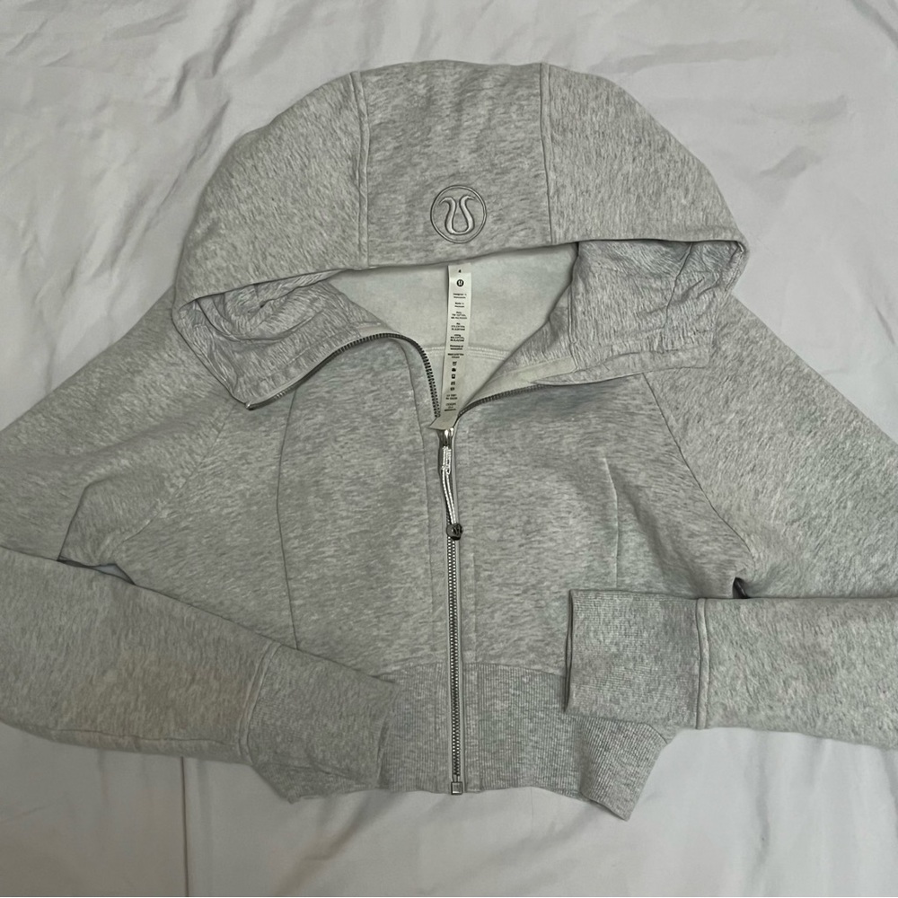 Lulu Lemon Scuba Full Zip Crop Hoodie